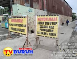 Proyek Jalan dan Drainase di Patumbak Jadi Sorotan, Warga Dan Mahasiswa Tuntut Bongkar
