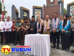 Dihadiri Wakil Bupati Terpilih, Pemkab Tanggamus Meresmikan Taman Soekarno Kota Agung 