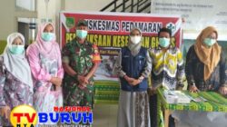 Babinsa Dampingi Pemeriksaan Kesehatan Gratis dalam Program Active Case Finding di PUSKESMAS Pedamaran