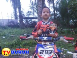 Si Kecil dari Tebing Tinggi Pembalap Motocross Masa Depan