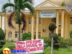 Berbau Kejanggalan, Dinas PMK Rohil Diduga Terseret dalam Penggunaan Dana Desa di Rokan Hilir