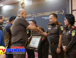 Kejaksaan Negeri Nias Selatan Terbaik ke III se-Indonesia Tingkat Kejaksaan Negeri Tipe B 