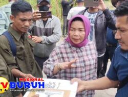 Yuliani Kadis LHK Sumut, tanpa Basa Basi Langsung Bongkar Pagar Seng Dipinggir Laut yang Viral Di Desa Regemuk Pantai Labu