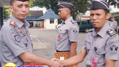 Rutan Kelas I Medan Berikan Penghargaan Pegawai Teladan Sebagai Bentuk Apresiasi