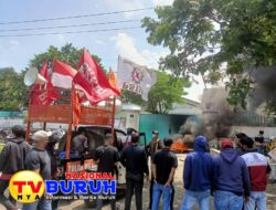 Indikasi Union Busting, Ratusan Anggota Serikat Pekerja Makassar Geruduk Perusahaan PT. WPB