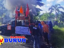 Tak Ada Jawaban, PT. WPB Makassar Yang Diduga Lakukan Union Busting, Kembali Di Geruduk Massa Aksi