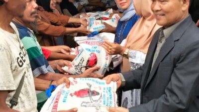 PB. PM Tabagsel Deli Serdang Safari Ramadhan dan Penyerahan Infaq, Shodaqoh beras kepada warga Tabagsel