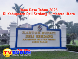 Terlengkap Daftar Rincian Dana Desa 2025 di Kabupaten Deli Serdang, ADD yang Paling Tinggi di Kecamatan Tanjung Morawa, Desa Tanjung Morawa-A 1.766 Milyar dan Desa Buntu Bedimbar 1.764 Milyar
