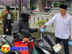 Ramadhan Penuh Berkah, Rutan Kelas I Medan Kembali Bagi-Bagi Takjil Kepada Masyarakat