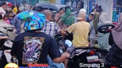 Kemacetan Panjang Akibat Bagi-bagi Takjil Di Simpang 3 Pondok Bambu Jalan Limau Manis Tanjung Morawa