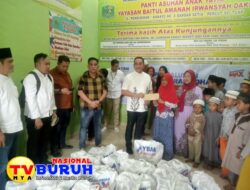 BRI KC Medan Iskandar Muda Salurkan Bantuan ke Panti Asuhan Baitul Amanah Bandar Khalipah