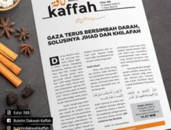 Gaza Terus Bersimbah Darah, Solusinya Jihad dan Khilafah