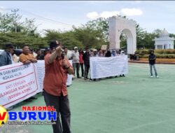 Bupati Rohil Kembali Di Demo, Sebab Di Anggap Sebagai Pemimpin Yang Gagal
