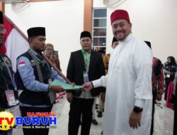 4.304 Jemaah Calhaj Sumut Diberangkatkan ke Tanah Suci, Keberangkatan ini di Hadiri Bupati Batubara, Baharuddin Siagian