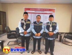 Petugas Kloter 09 KNO Koordinasi ke Sektor 7 Perihal Kartu Nusuk