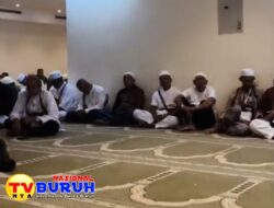 Jemaah Haji Kloter 09,13 dan 16 KNO Laksanakan Sholat Gaib