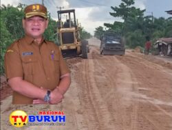 Kepala Dinas PUTR Kabupaten Rokan Hilir Hingga Saat Ini, Terus Mengesa Percepatan Pemeliharaan Jalan Khususnya Di Kecamatan Kubu Dan Kuba