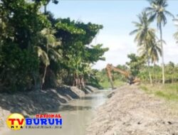 Normalisasi Dalamrl Rangka Pengendalian Banjir di Pusat Kota Bagan Siapi-Api Hingga Kini Masih Berlanjut