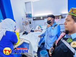 Jelang Kepulangan, Petugas Kloter 9 KNO Jenguk Jemaah yang Sakit
