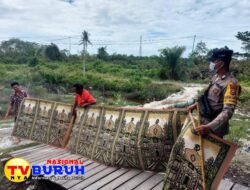 Bakti Sosial Polsek Panipahan Dalam Rangka Menyambut Tahun Baru Islam1 Muharam 1447H Salurkan Sembako