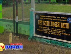 Indikasi Penyelewangan Dana BOS SDN 01 Negeri Batin Kian Mencuat Dan Terkesan Dibenarkan Oleh Oknum Kepala Sekolah