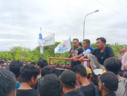 Ketua DPW FSPMI Riau Pimpin Aksi di PT. PHR   