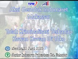 Dugaan Kriminalisasi Anggota, FSPMI Makassar Siap Geruduk Indomaret Makassar