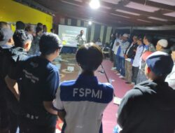 PC SPAI FSPMI Bandung Raya Gelar Pendidikan Dasar Organisasi
