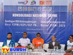 Said Iqbal di Konsolidasi Nasional : Sumbu Gerakan Buruh Adalah FSPMI