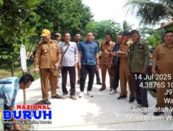 Realisasi Dana Desa Kampung Way Pisang Tahap 1 Terserap Team Monev Kecamatan Telah Monitoring dan Evaluasi