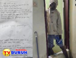 Akibat Ada Yang Menghantui Fikirannya, Seorang Pria Gantung Diri di Pintu Kamar Mandi, Ini Isi Surat Pesannya?