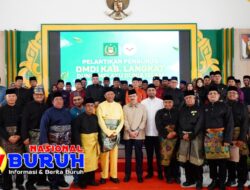 Pelantikan Dunia Melayu Dalam Islam Kabupaten Langkat 