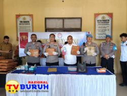 Polres Padang Lawas Tangkap Bandar Narkotika Jenis Ganja Sebanyak 44 Kg