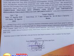 Oh.. Seram! Kepala Desa jika Tidak Mengikuti Bimtek, Diduga Mereka Bakal Ditakut-Takuti oleh Penyelenggara?