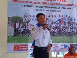 Ketua Serikat Pekerja FSPMI PT Indomarco Prismatama Kabupaten Bogor Tekankan Evaluasi Sebagai Jalan Menuju Perubahan yang Lebih Baik