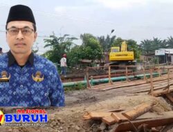 Pembangunan Jembatan Sei Kualanamu Lubuk Pakam Standart SNI, Janso: 20 titik Borpile Kedalaman 9 Meter dan Bahan Besi yang Berkualitas