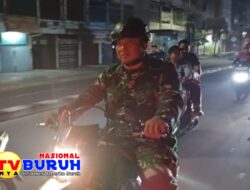 TNI Gelar Patroli Pantau Aksi Begal di Kecamatan Medan Timur