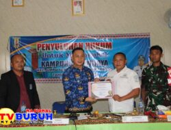 Peringkat Ketiga Terbaik Tertib Administrasi Pemkamp Sriwijaya Adakan Penyuluhan Hukum untuk Masyarakat