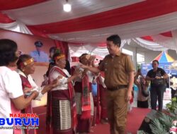 HUT ke-75 Desa Perdamean Disambut Meriah oleh Warga dan Camat Tanjung Morawa dengan Manortor