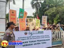 Petani Deli Serdang Gelar Aksi Damai Peringati Hari Tani Nasional ke-65