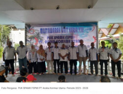 Endi Yusnindar Resmi Pimpin PUK SPAMK FSPMI PT Aneka Komkar Utama Periode 2025–2028