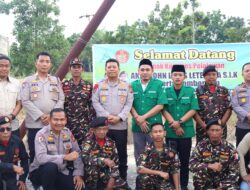 Kapolres Pelalawan Silaturahmi dengan PC NU, GP Ansor, dan Banser NU