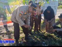 Kapolsek Panipahan Kembali Lakukan Kegiatan Program Green Policing Di Palika