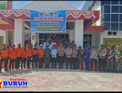 Kapolsek Panipahan Pimpinan Apel, Terkait Persiapan Penanganan Bajir di Palika.