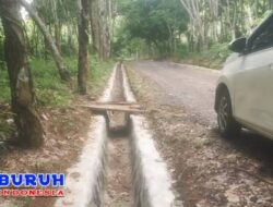 Pembangunan Siring Pasang Di Kampung Curup Patah Dana LHP 2018 Diduga Dikerjakan Asal Jadi Dan Terkesan Tertutup