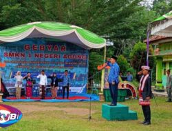 Camat Negeri Agung Pimpin Upacara Hari Sumpah Pemuda di SMKN 1 Negeri Agung 