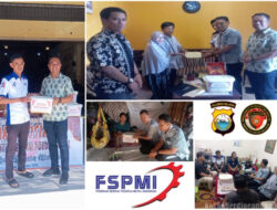Maraknya Kecelakaan Kerja, FSPMI dan Polda SULSEL Sambangi Rumah Pekerja