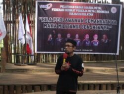 Sekretaris Jenderal FSPMI Hadiri Latsar I Garda Metal FSPMI Sulawesi Selatan