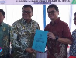 PT. Evergreen International Paper Menyerahkan Aset SD Swasta Pelita kepada Bupati Deli Serdang dan Yayasan Pelita Dalu