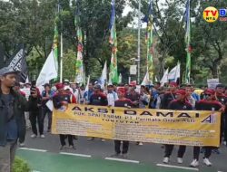 Massa FSPMI Aneka Industri Geruduk Balai Kota DKI Jakarta, Tuntut 3 Perusahaan Bayar Kekurangan Upah